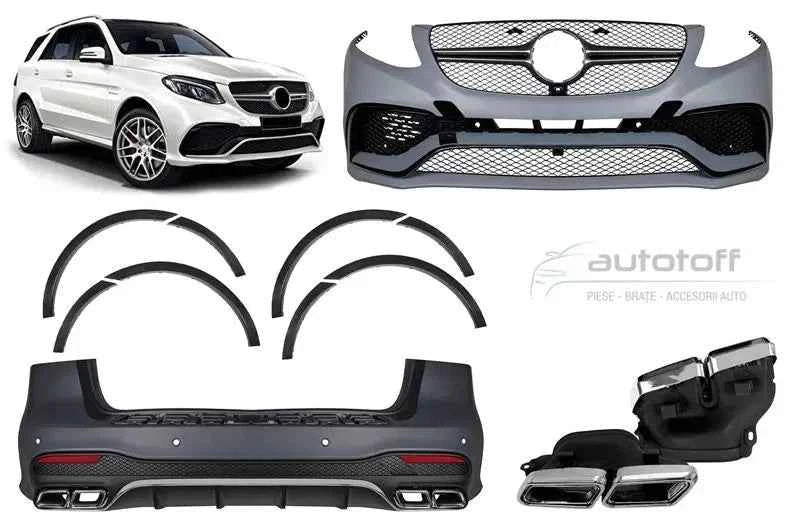 Pachet exterior compatibil cu Mercedes GLE W166 SUV (2015-2019) 63 Design