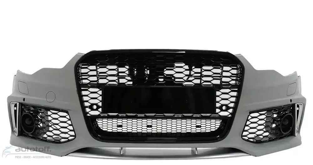 Bara Fata cu Grila Centrala compatibil cu Audi A6 4G (2011-2015) RS6 Design