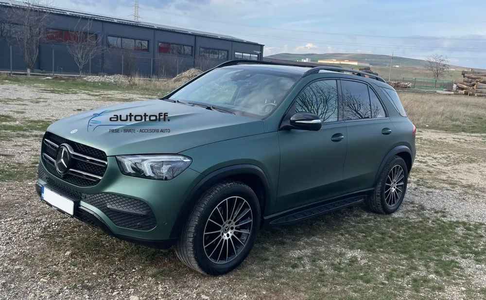 Praguri Mercedes GLE W167 SUV (2019+) din aluminiu Black Design