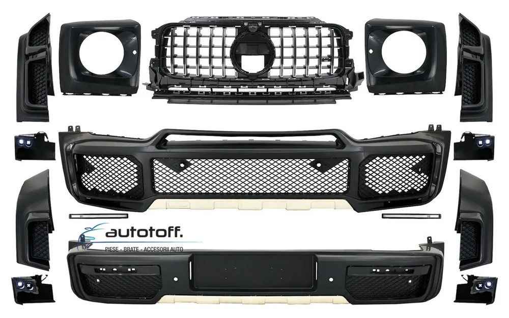 Pachet exterior Mercedes G-Class W464 W463A (2018+) BRABUS G800 Design