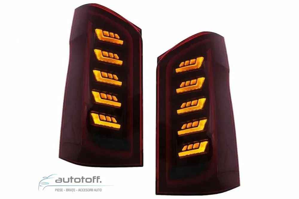 Stopuri Full LED compatibil Mercedes V-Class W447 (2014-2019) Fumurii