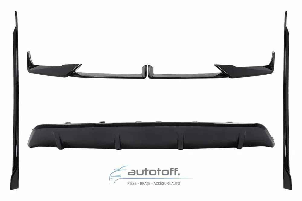 Pachet prelungiri compatibil cu BMW X6 G06 LCI M Sport (2024) Design Negru Lucios