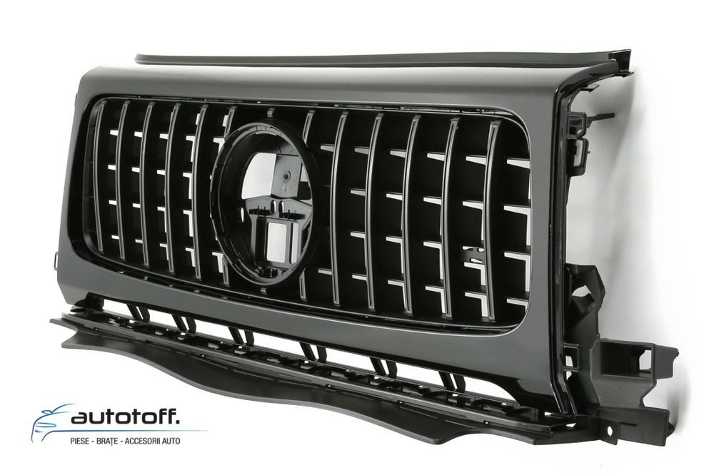Grila Panamericana compatibila cu Mercedes G-Class W465 (2024+) Negru Lucios