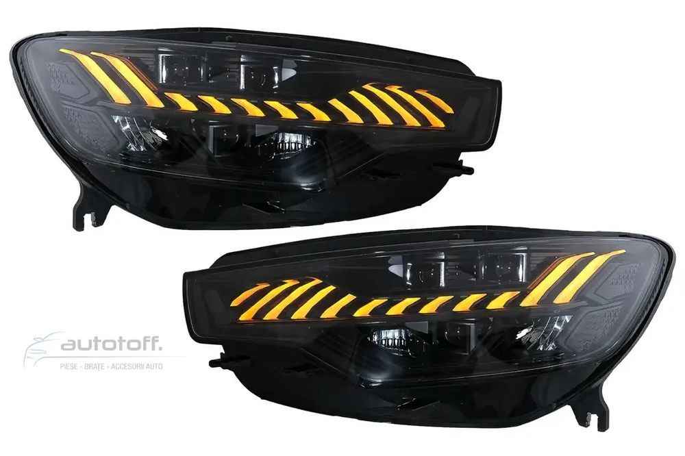 Faruri LED compatibile cu Audi A6 C7 4G (2011-2014) Facelift Design conversie Xenon la LED