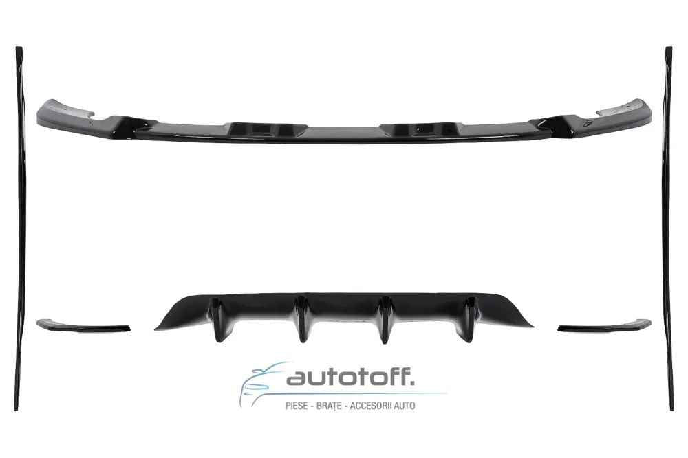 Pachet prelungiri compatibil cu Mercedes GLB X247 (2019-2023) Negru lucios