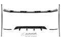 Pachet prelungiri compatibil cu Mercedes GLB X247 (2019-2023) Negru lucios