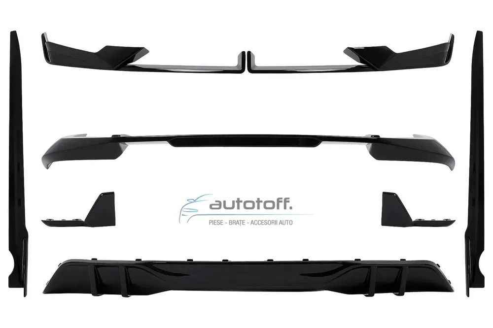 Pachet prelungiri compatibil cu BMW X5 G05 LCI M-Tech (2023+) Aerodinamic Pack