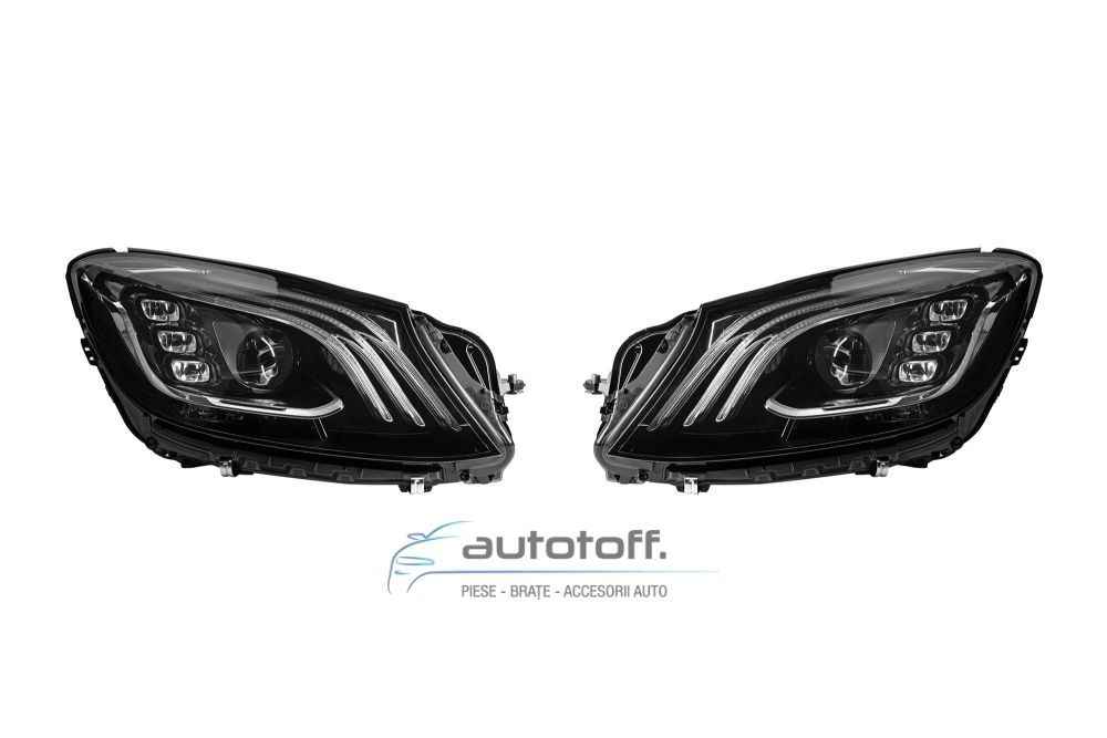 Faruri Full LED Mercedes S-Class W222 (2013-2017) Facelift Design