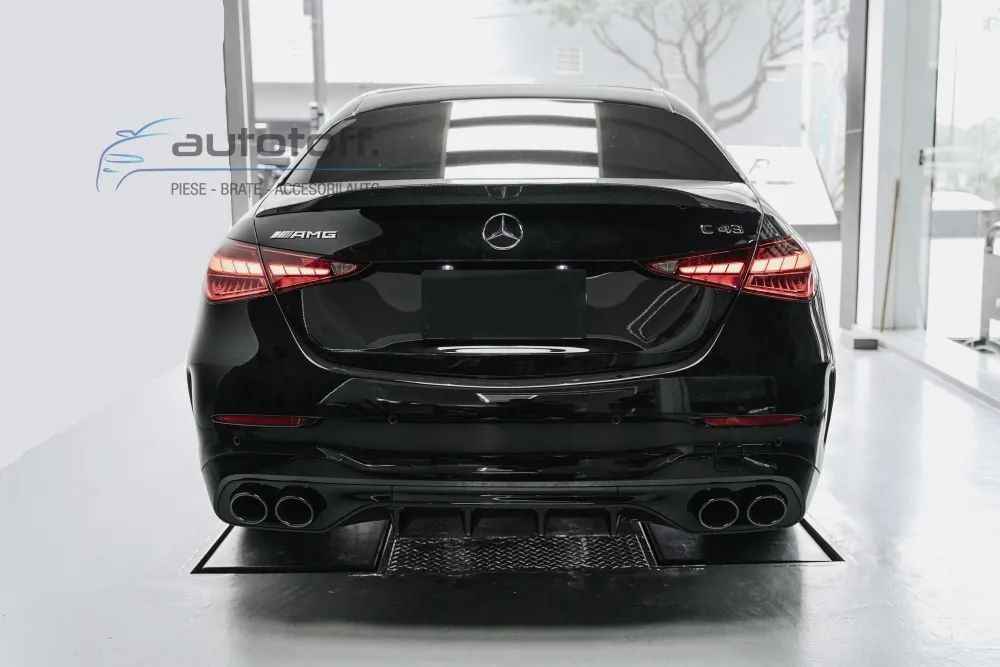 Difuzor bara spate Mercedes C-class W206 S206 (2021+) C43 Black Design