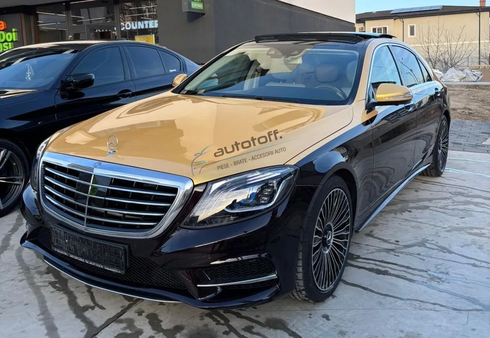 Faruri Full LED compatibil cu Mercedes S-Class W222 Semnal Dinamic (2013-2017) Facelift Design