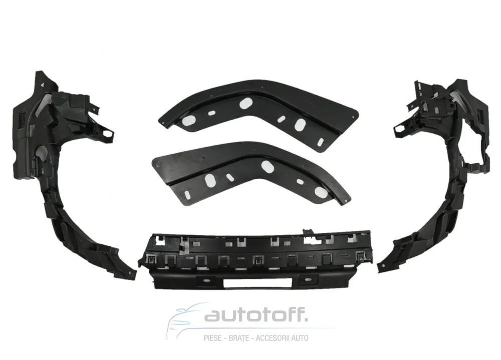 Pachet extensii exterior compatibil cu BMW Seria 3 G20 / G21 (2018+) M340i Design Negru Lucios