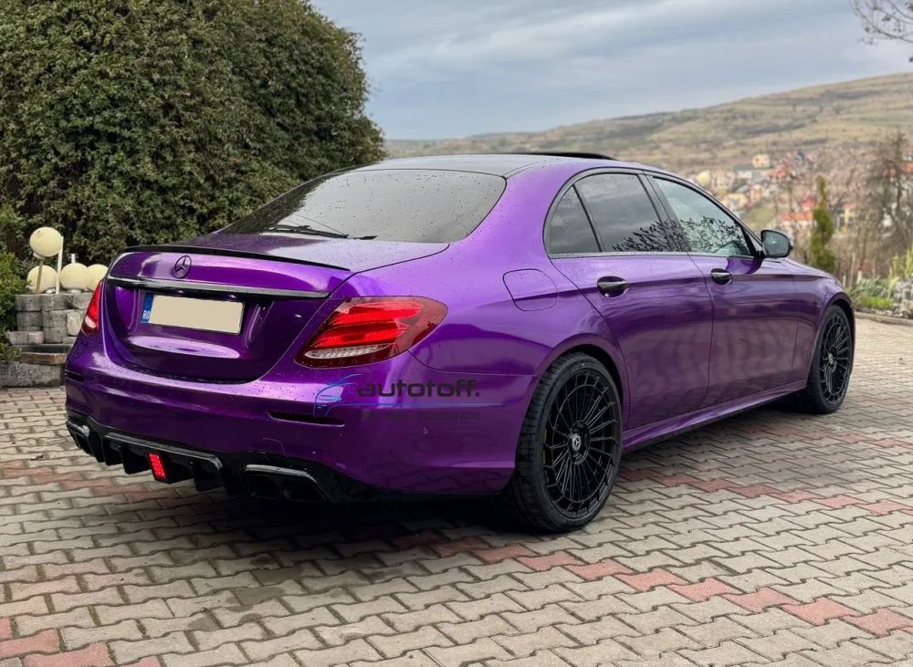 Difuzor bara spate compatibil Mercedes E-Class W213 Sedan (16-19) Brabus Design