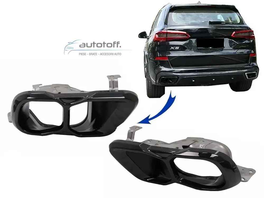 Ornamente tobe compatibile cu BMW X5 G05/ X6 G06/ X7 G07 (2018+) M Design