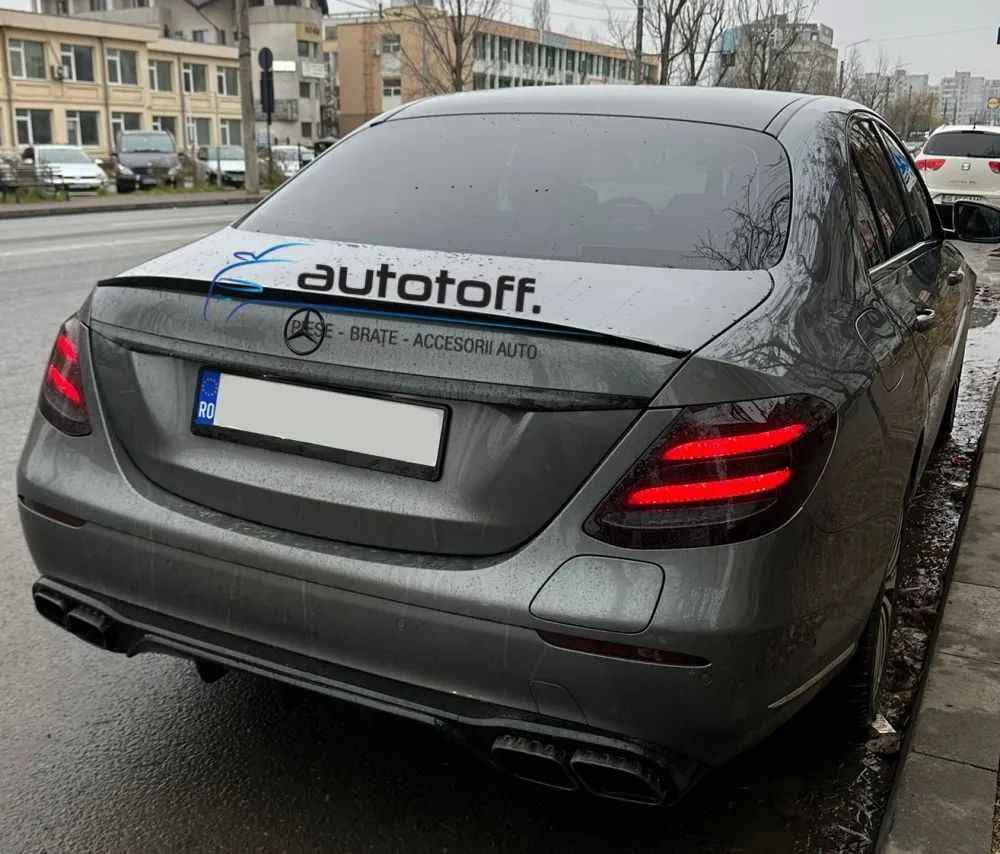 Difuzor bara spate Mercedes W213 S213 Standard (16-20) model E63 Black