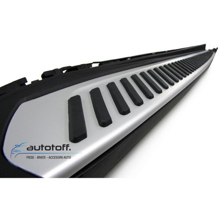 Praguri laterale BMW X6 F16 (2015+) - trepte aluminiu