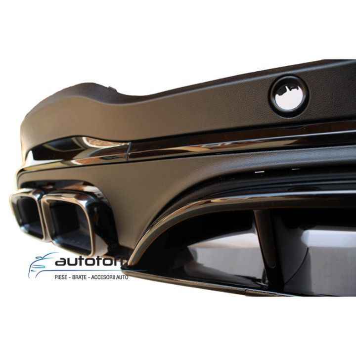 Difuzor bara spate Mercedes GLC X253 SUV Facelift (2019+) AMG Black Look