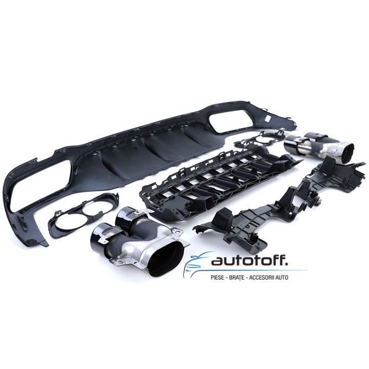 Difuzor compatibil cu Mercedes W213 E-Class (2016+) E53 Design Full Black