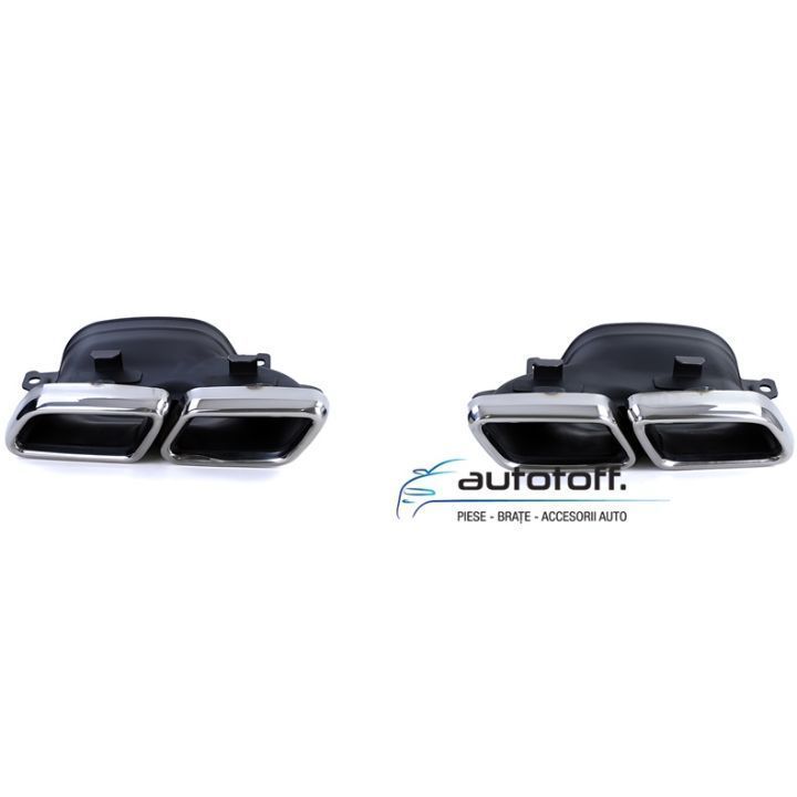 Difuzor bara spate Mercedes GLS X166 Facelift (15-19) Chrome Look