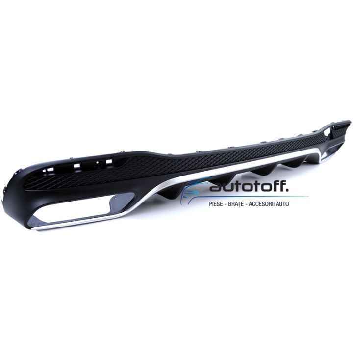 Difuzor bara spate Mercedes GLS X166 Facelift (15-19) Chrome Look