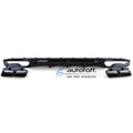 Difuzor bara spate Mercedes W213 E-Class (2016+) model E63 Full Black Pachet Standard