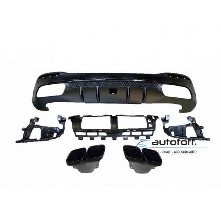 Difuzor GLE W167 (2019+) Full Black Look 63 AMG