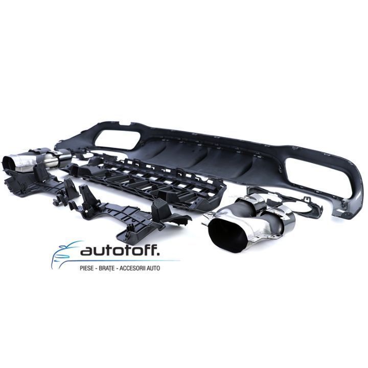 Difuzor compatibil cu Mercedes W213 E-Class (2016+) E53 Design Full Black