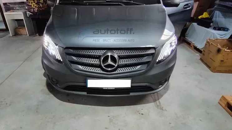 Faruri Full LED compatibil cu Mercedes Vito / V-Class W447 (2016-2020) Negru