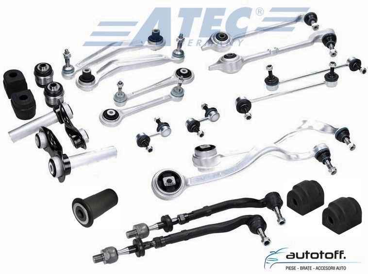 Kit brate fata si spate BMW E39 Seria 5 (95-03) - set complet 25 piese ATEC