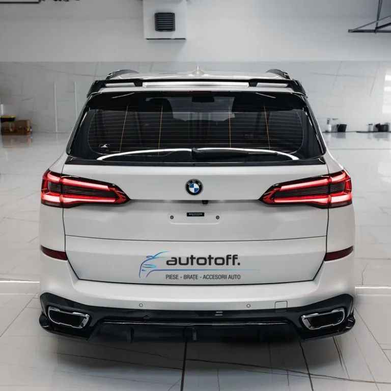 Pachet prelungiri Aero compatibil cu BMW X5 G05 (2018-2022) M-Tech Piano Black Design