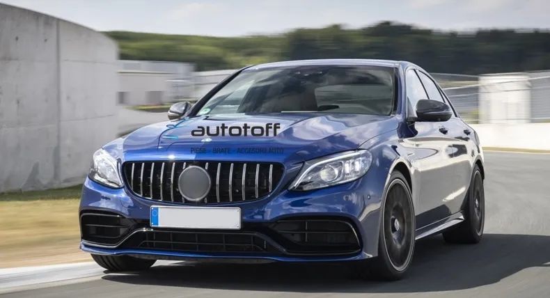 Bara fata Mercedes C-Class W205 + Difuzor bara spate C53 AMG Design (2014+)