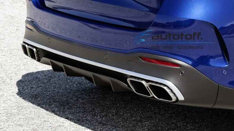 Difuzor 63AMG Mercedes GLE W167 (2019+) Design Crom