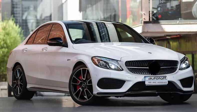 Grila centrala Mercedes C-Class W205 S205 C205 A205 (14-18) Diamond Design