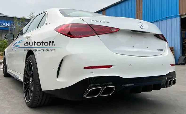 Difuzor Bara Spate Compatibil Cu Mercedes C-Class W206 S206 (2021+) C63 Design