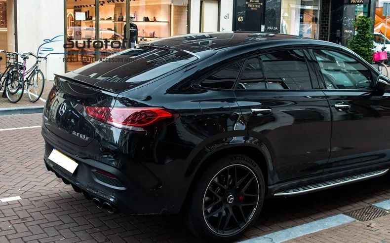 Difuzor 53AMG GLE Coupe C167 (2019+) Full negru lucios