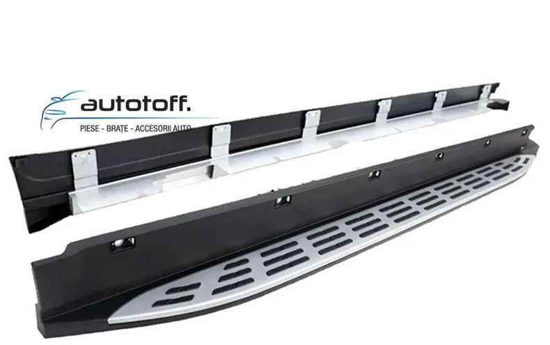 Praguri laterale Mercedes EQA H243 (2021+) trepte din aluminiu
