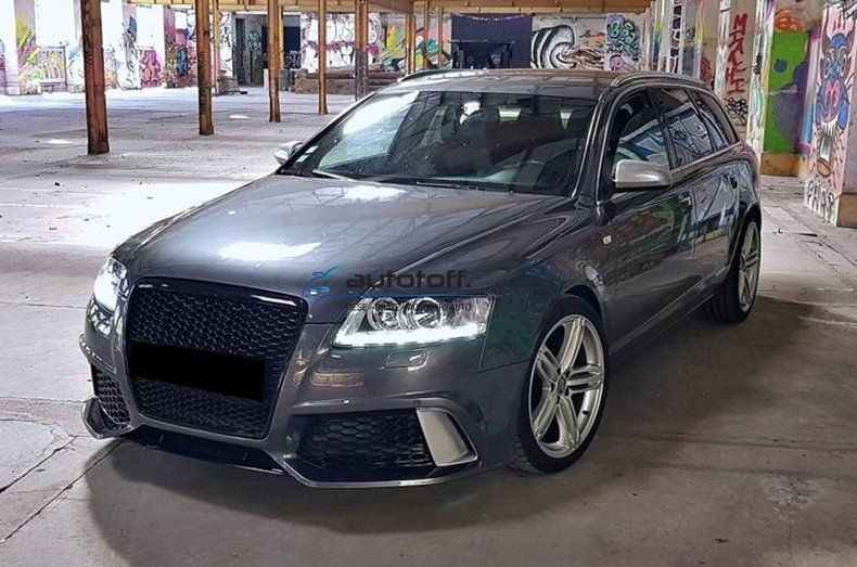 Bara Fata compatibil cu Audi A6 C6 4F Sedan Avant (2004-2010) RS6 Look