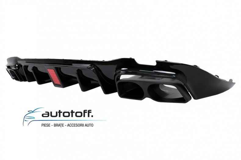 Difuzor bara spate compatibil Mercedes E-Class W213 Sedan (16-19) Brabus Design
