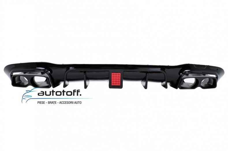Difuzor bara spate compatibil Mercedes E-Class W213 Sedan (16-19) Brabus Design