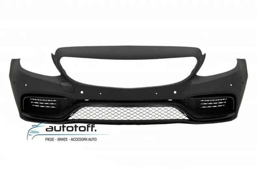 Bara fata cu Grila Centrala si Difuzor bara spate Mercedes C-Class W205 S205 (14-18) C63 Design