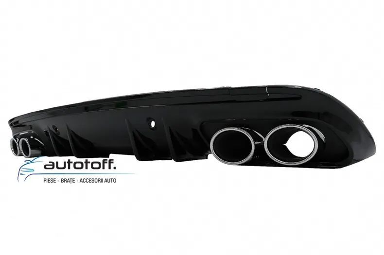 Bara fata cu Grila Centrala si Difuzor bara spate Mercedes C-Class W205 S205 (14-18) C63 Design