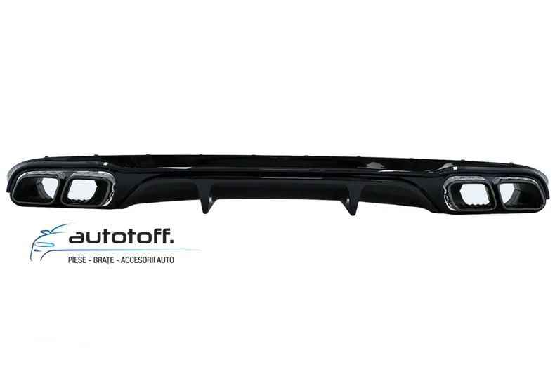Difuzor bara spate Mercedes W213 S213 Standard (16-20) model E63 Black