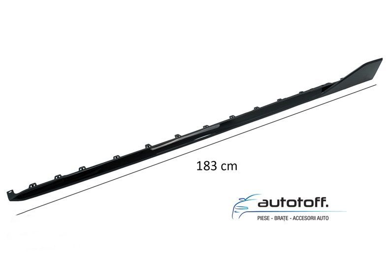 Pachet aerodinamic BMW F40 Seria 1 (2019+) Negru lucios
