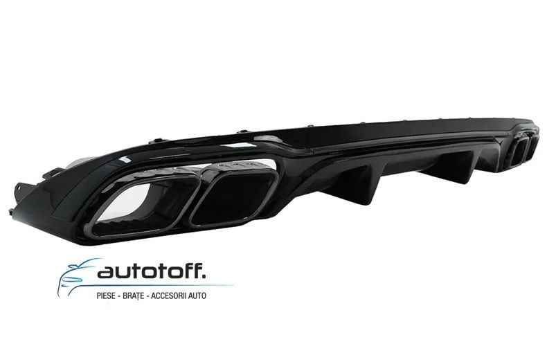 Difuzor bara spate Mercedes W213 S213 Standard (16-20) model E63 Black
