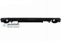 Difuzor bara spate compatibil Audi A4 B9 8W (15-19) Negru lucios