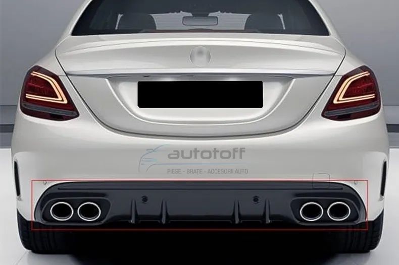 Bara fata Mercedes C-Class W205 + Difuzor bara spate C53 AMG Design (2014+)