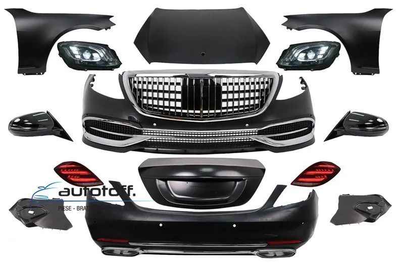 Pachet exterior Mercedes S-Class W221 (05-13) Conversie W222 Facelift