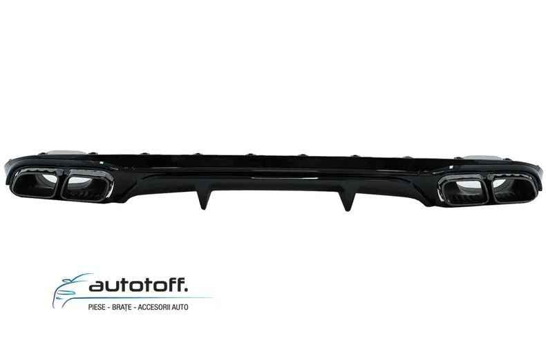 Difuzor bara spate Mercedes W213 S213 Standard (16-20) model E63 Black
