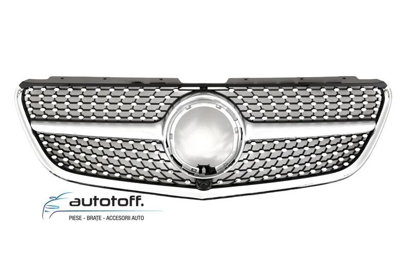 Grila centrala Mercedes Vito W447 Facelift (2019+) Diamond Design