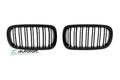Grile duble iluminate compatibile cu BMW X5 F15 (15-19) Negru lucios cu LED
