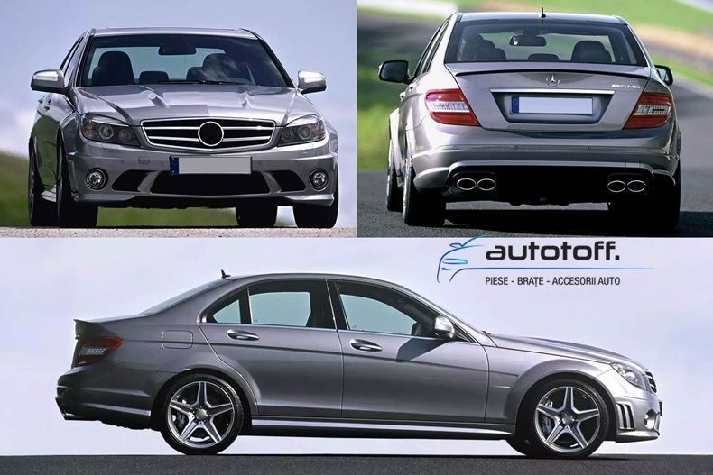 Pachet exterior Mercedes W204 C-Class (07-11) model AMG C63